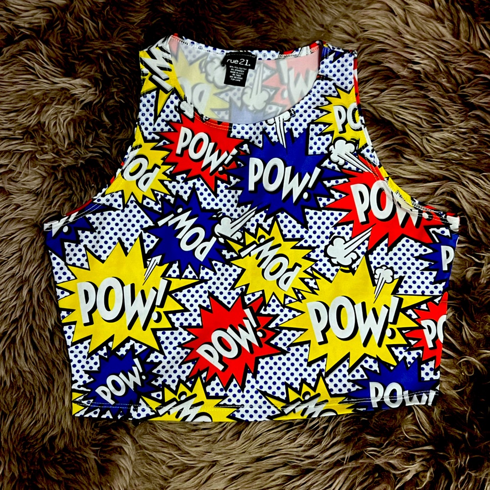 Graphic Pow Tank